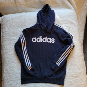 Men's Medium Adidas Navy Blue Hoodie